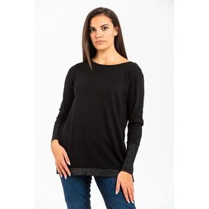 Gas Black Cotton Women's Sweatshirt